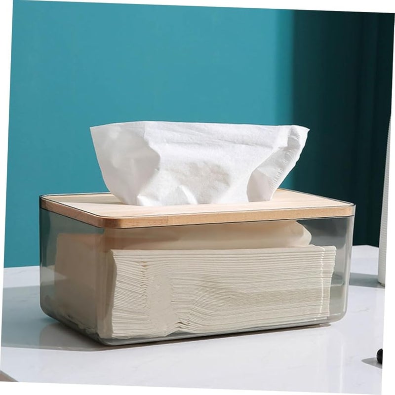 حافظة مناديل على الطراز الاسكندنافي صندوق مناديل زخرفي أبيض للمنزل - Image 5